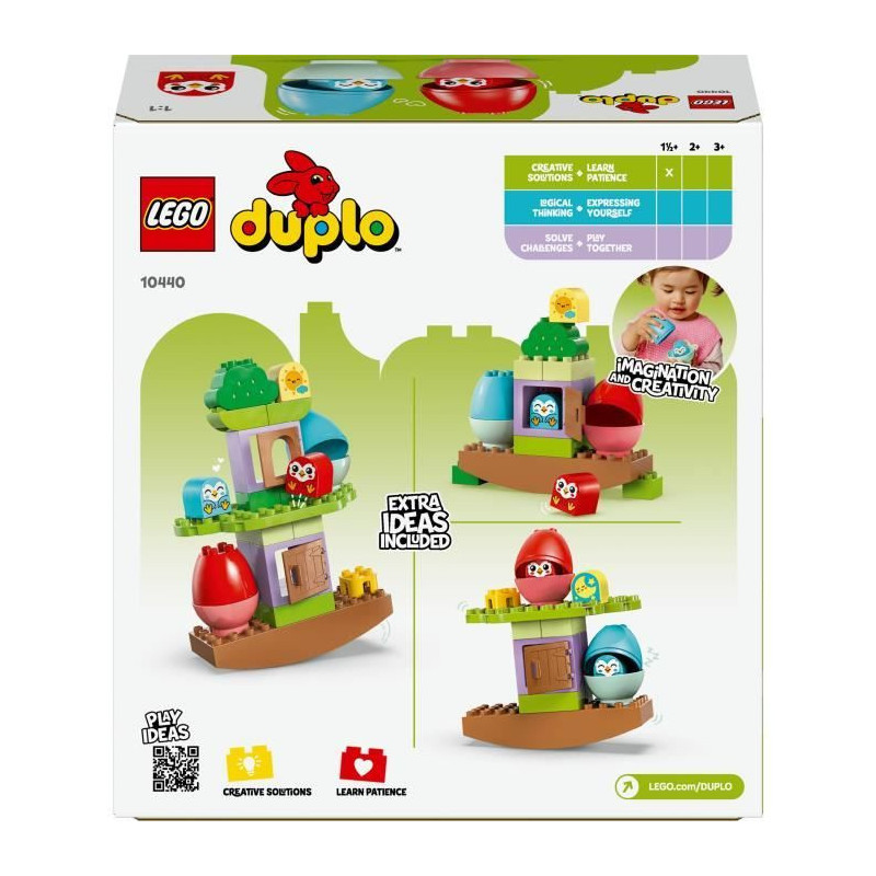 LEGO DUPLO My First 10440 Swinging & Stacking Tree - Interactive Toy f