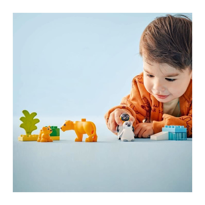LEGO DUPLO My Town 10442 Wild Animal Families: Penguins and Lions - Ed
