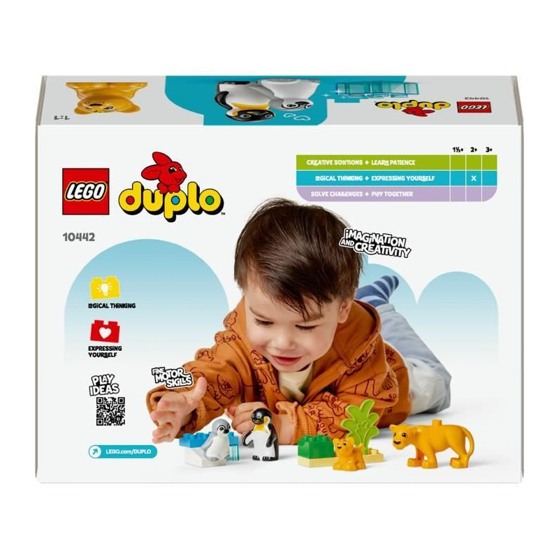 LEGO DUPLO My Town 10442 Wild Animal Families: Penguins and Lions - Ed