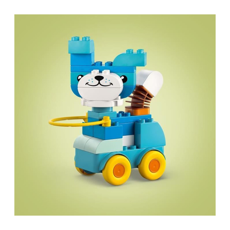 LEGO DUPLO My Town 10448 3-in-1 Animals on Wheels - Building Set for 2
