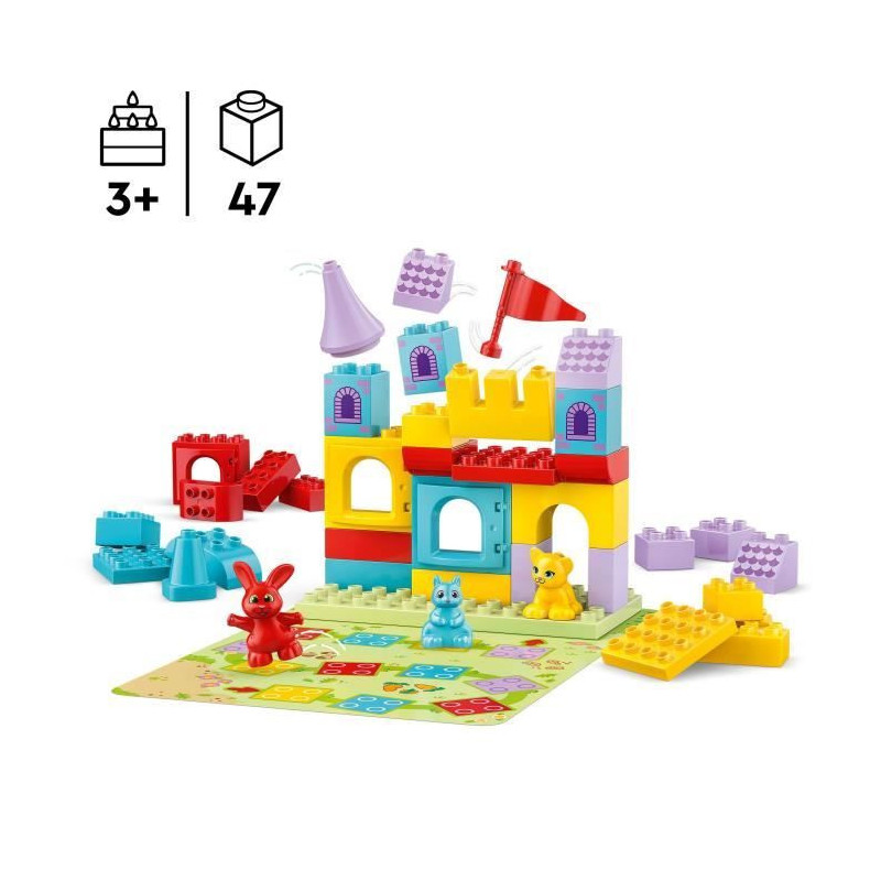 LEGO DUPLO 10450 Hopsy's Castle Playset - Building Toy for 3 Year Olds