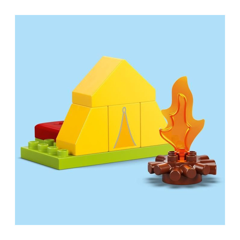 LEGO DUPLO Peppa Pig 10452 Camping Holiday - Building Game for 2 Year