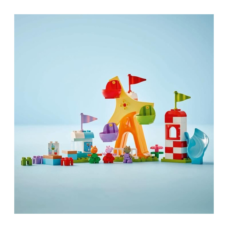 LEGO DUPLO Peppa Pig 10453 Funfair - Building game for children from 2
