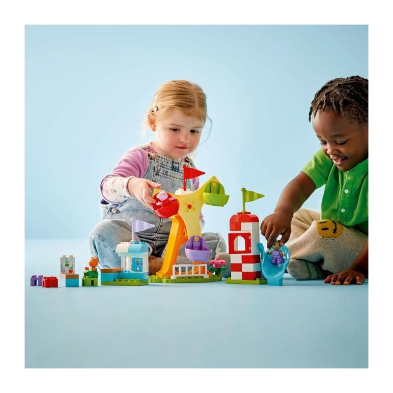 LEGO DUPLO Peppa Pig 10453 Funfair - Building game for children from 2