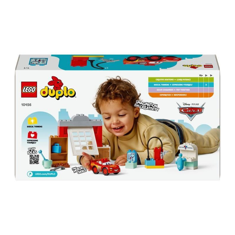 LEGO DUPLO ¦ Disney and Pixar Cars 10456 McQueen's Visit to Doc's Gar