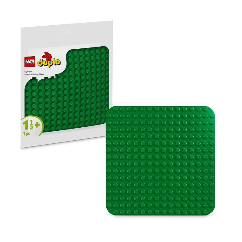 LEGO DUPLO 10460 Green Building Plate Construction Toy for Babies 18 M
