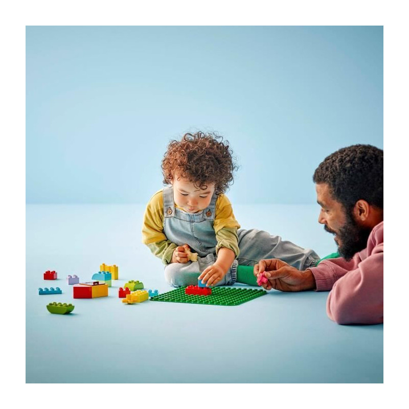 LEGO DUPLO 10460 Green Building Plate Construction Toy for Babies 18 M