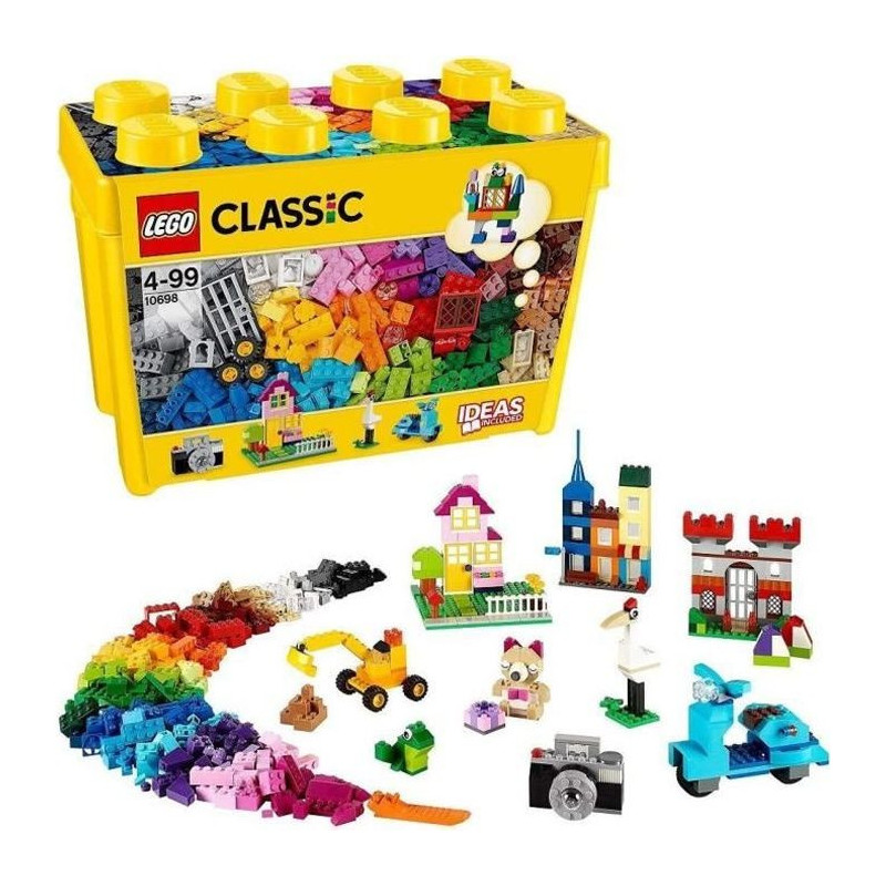 LEGO Classic 10698 Deluxe Creative Brick Box - 790pcs