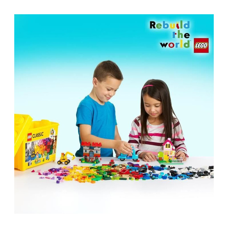 LEGO Classic 10698 Deluxe Creative Brick Box - 790pcs