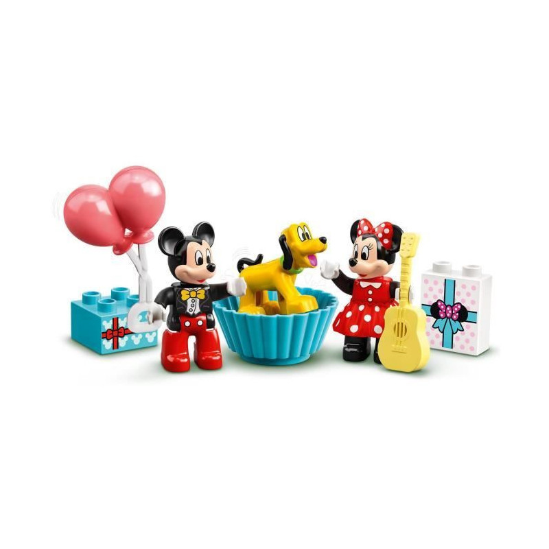 LEGO DUPLO 10941 Mickey and Minnie Birthday Train, Baby Train Toy with