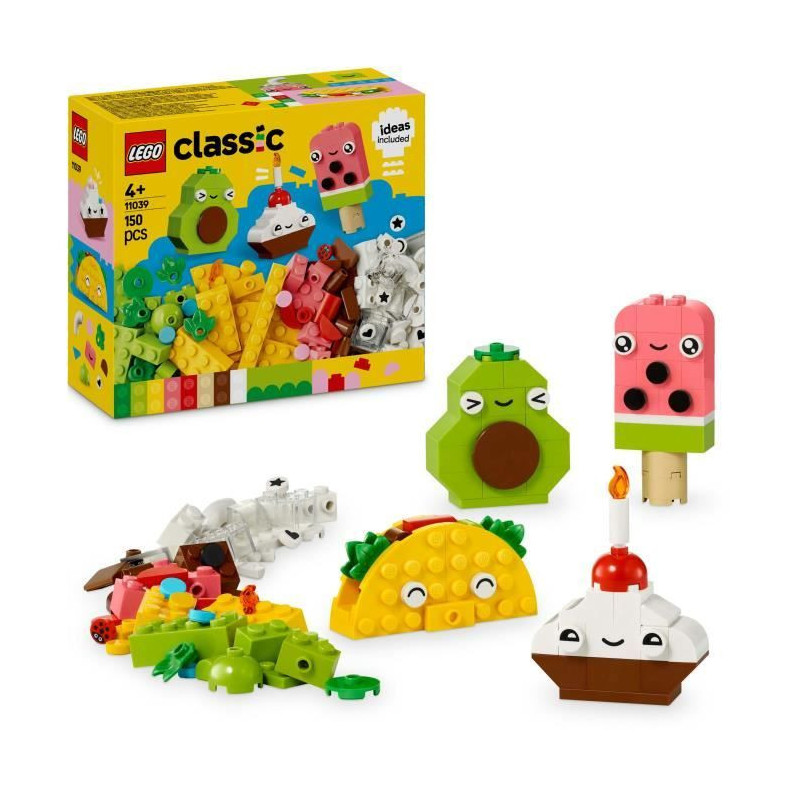 LEGO Classic 11039 Creative Food - Building Toy for Kids Ages 4 and Up