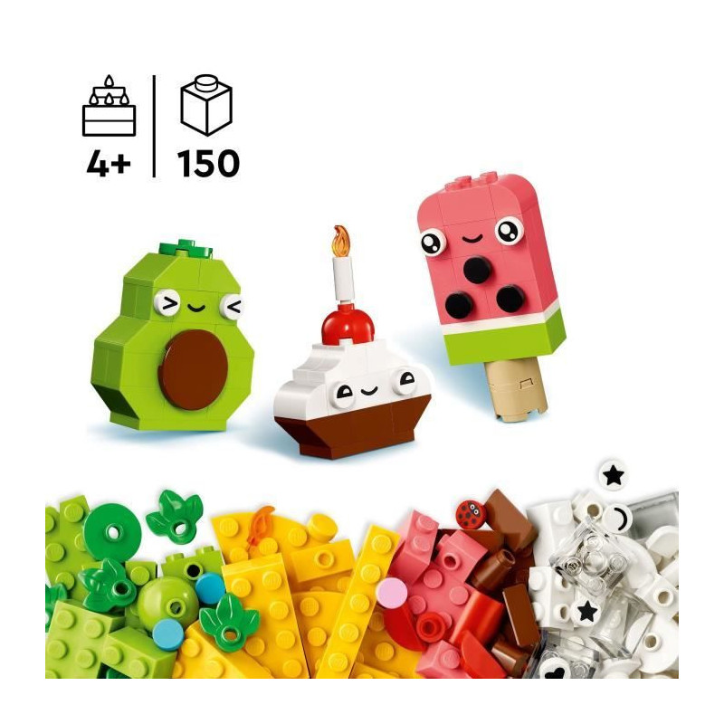LEGO Classic 11039 Creative Food - Building Toy for Kids Ages 4 and Up