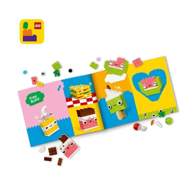 LEGO Classic 11039 Creative Food - Building Toy for Kids Ages 4 and Up