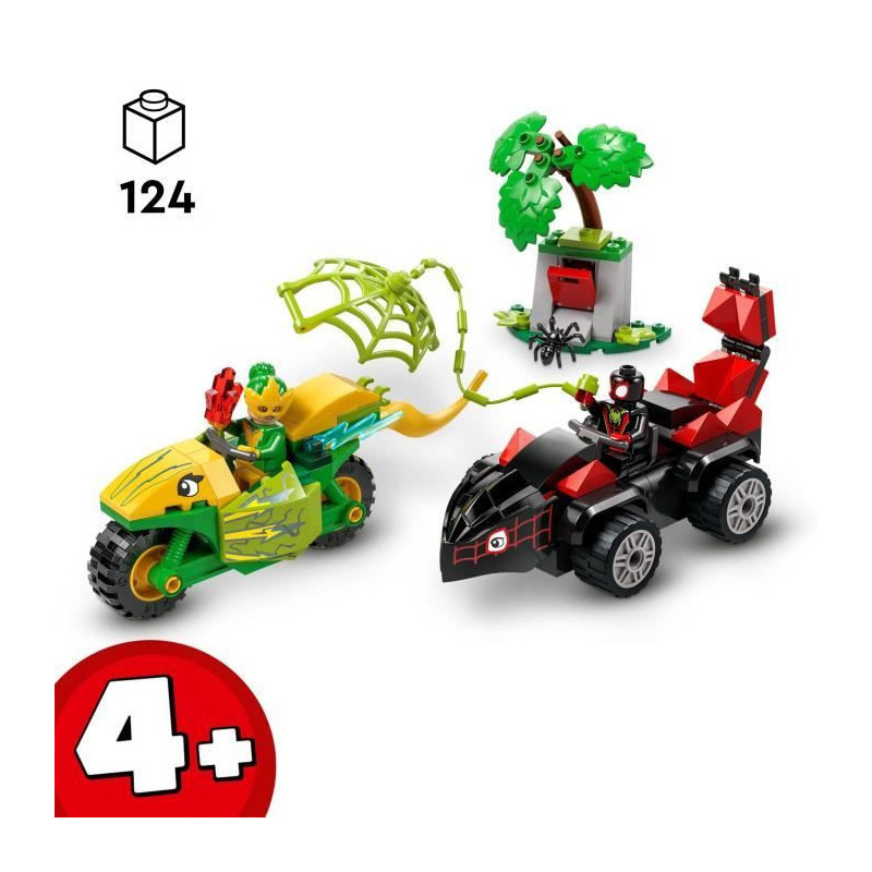 LEGO Marvel 11198 Spin and Electro Dino Chase - Spidey and His Amazing