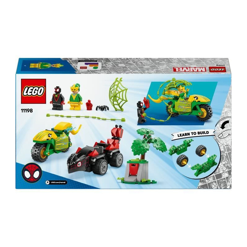 LEGO Marvel 11198 Spin and Electro Dino Chase - Spidey and His Amazing