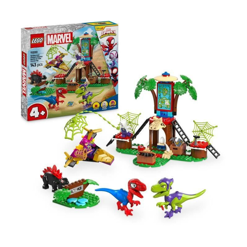 LEGO Marvel 11200 Spidey vs. Gobby's Raptor at the Treehouse - Spidey