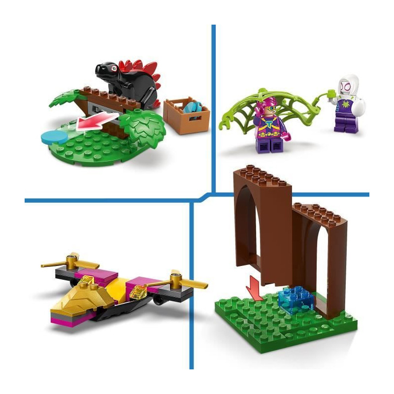 LEGO Marvel 11200 Spidey vs. Gobby's Raptor at the Treehouse - Spidey