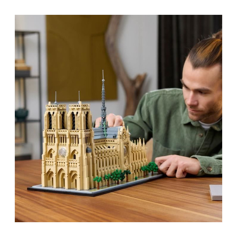 LEGO Architecture 21061 Notre-Dame de Paris - Building Set for Adults