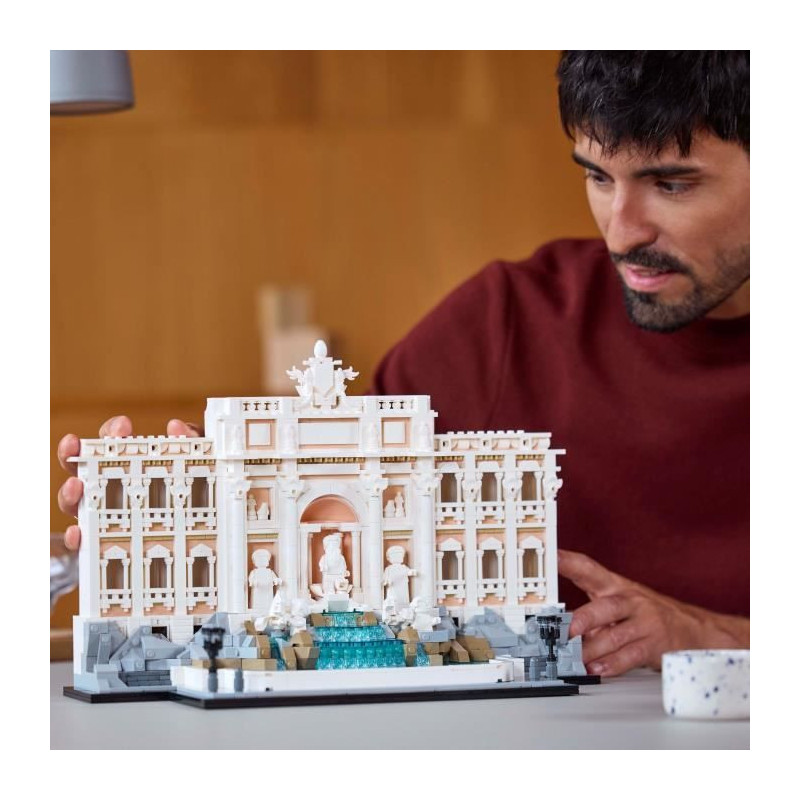 LEGO Architecture 21062 Trevi Fountain – Rome Building Set for Adult