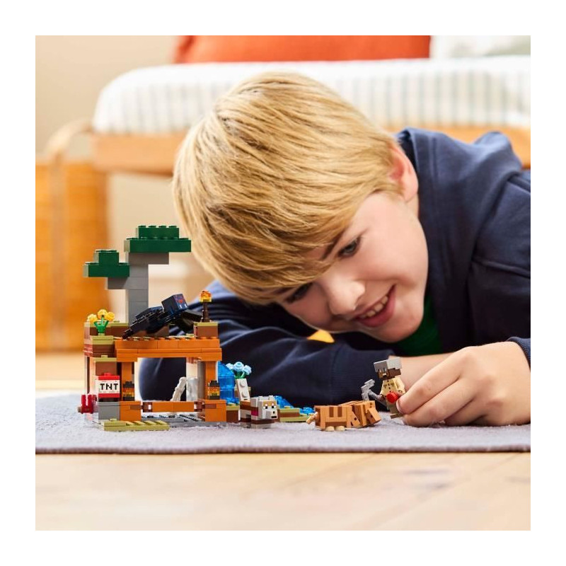 LEGO Minecraft 21269 Armadillo Mine Expedition - Building Toy for Boys