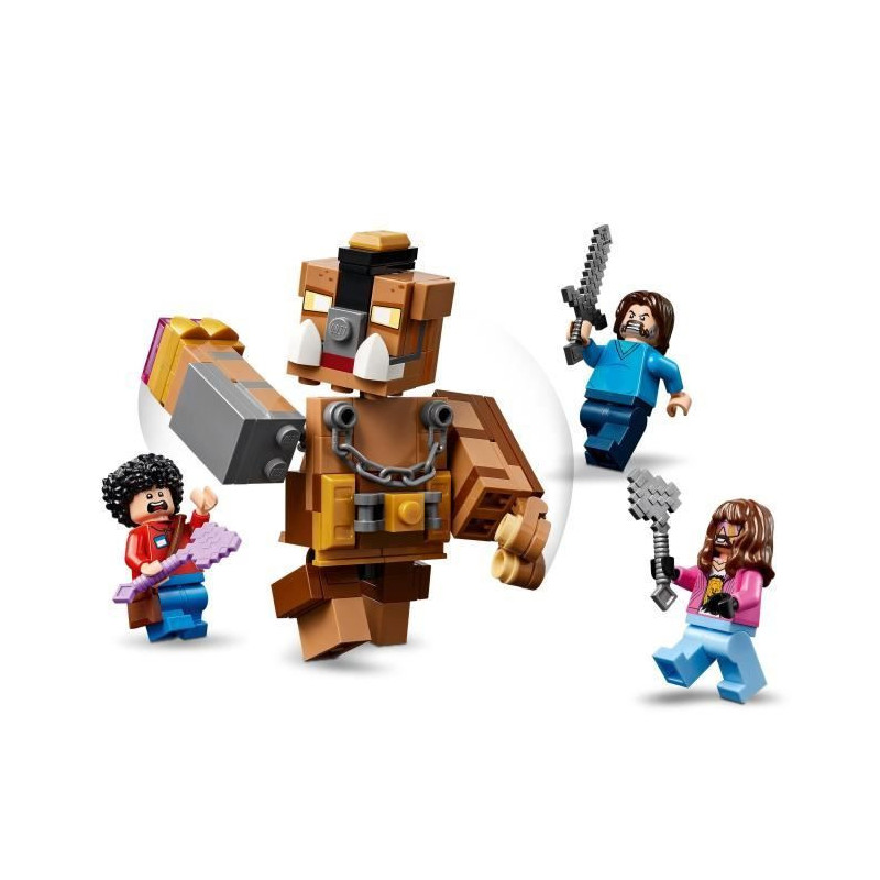 LEGO Minecraft 21272 The Woodland Manor Ring - Building game for boys