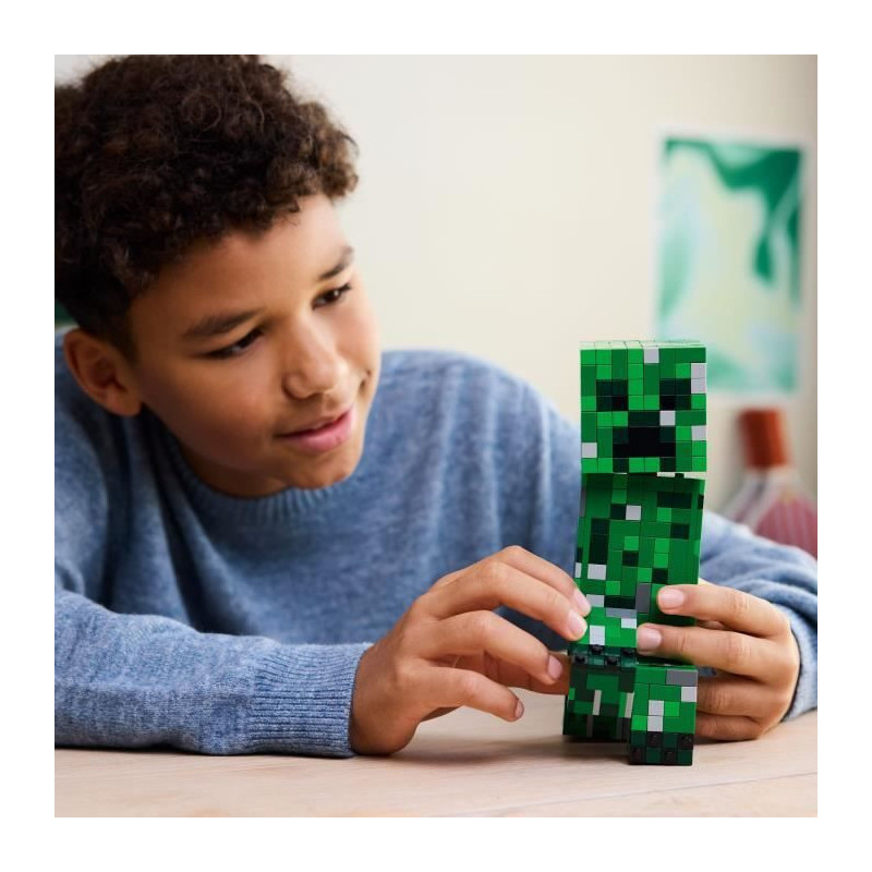 LEGO Minecraft 21276 The Creeper - Building Set for Boys Ages 10 - Fig