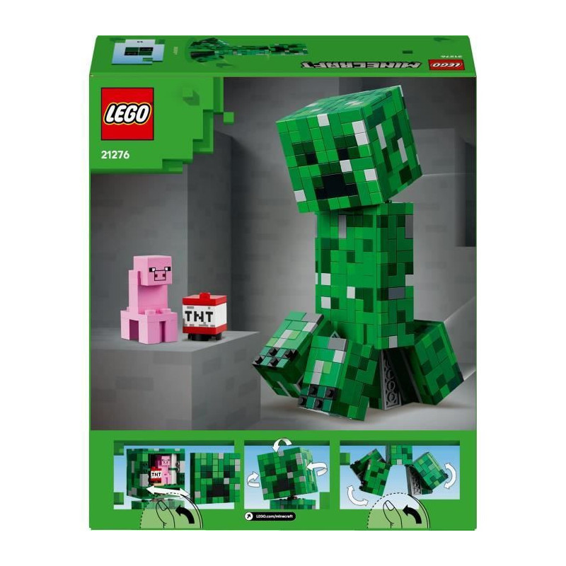 LEGO Minecraft 21276 The Creeper - Building Set for Boys Ages 10 - Fig