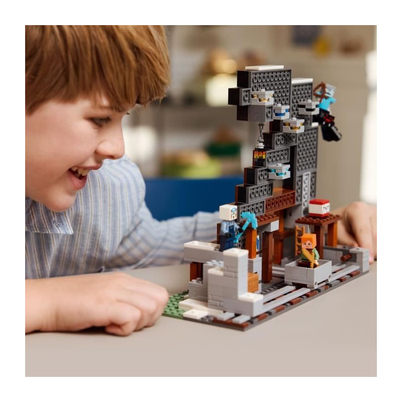LEGO Minecraft 21277 Pickaxe Mine - Building Set for Boys Ages 8