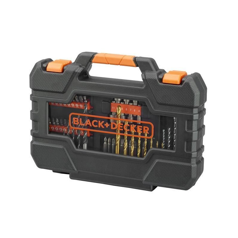BLACK & DECKER Box 76 accessories drilling screwing A7231