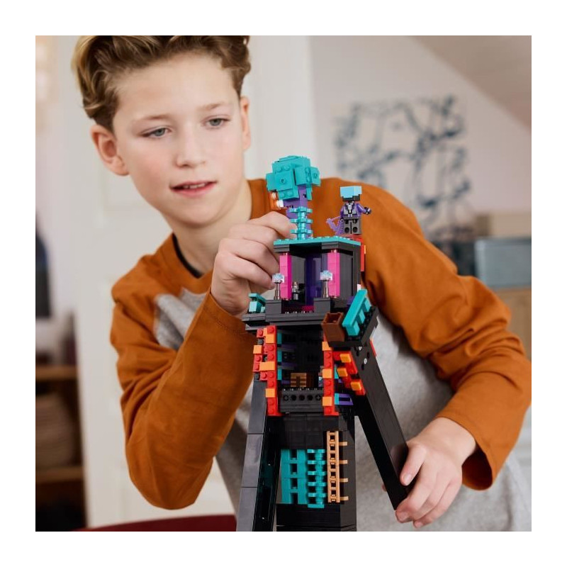 LEGO Minecraft 21279 Enderman's Tower - Building Set for Boys Ages 9 a