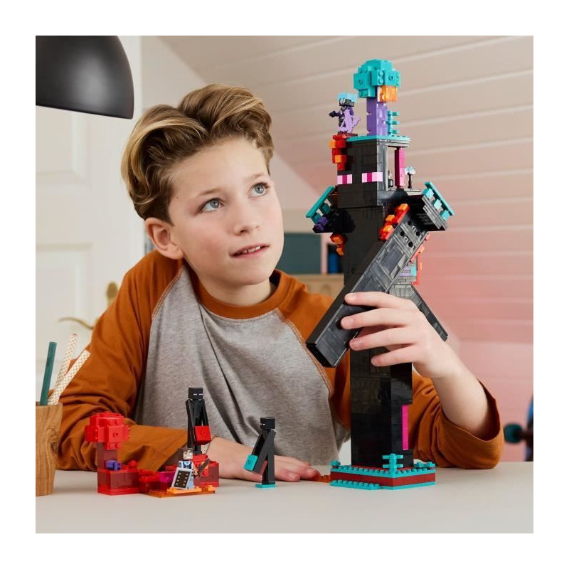 LEGO Minecraft 21279 Enderman's Tower - Building Set for Boys Ages 9 a
