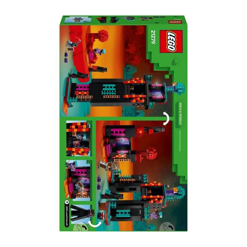LEGO Minecraft 21279 Enderman's Tower - Building Set for Boys Ages 9 a