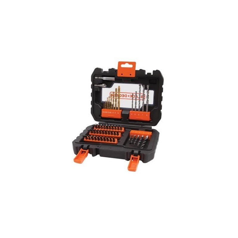 BLACK & DECKER Box 50 accessories drilling screw A7232