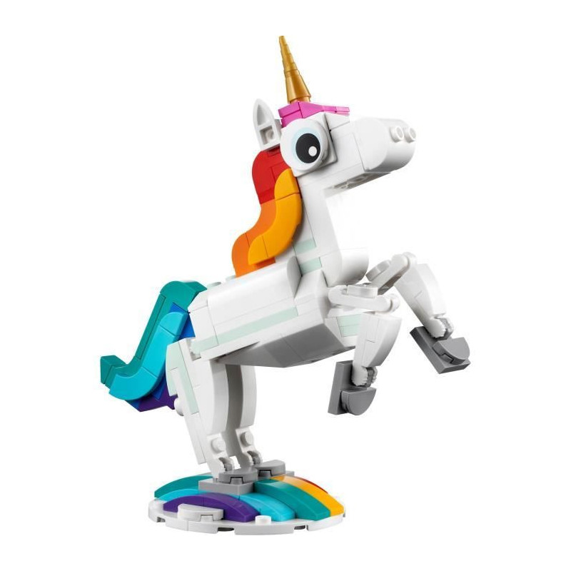Lego Creator 3-in-1 31140 The magic unicorn, hippocampal and peacock t