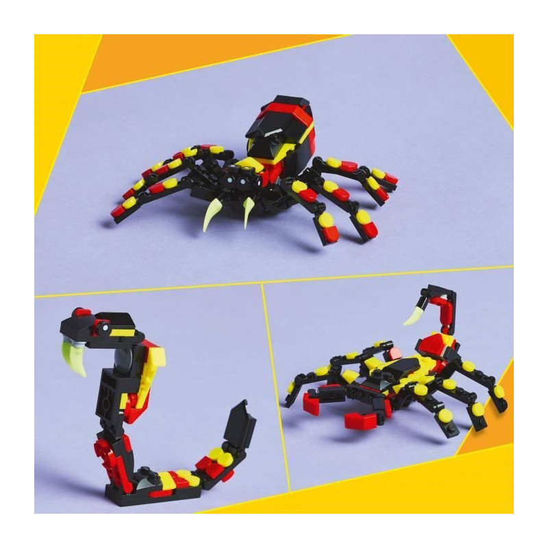 LEGO Creator 31159 3-in-1 Wild Animals: Amazing Spider - Toy for 7 yea
