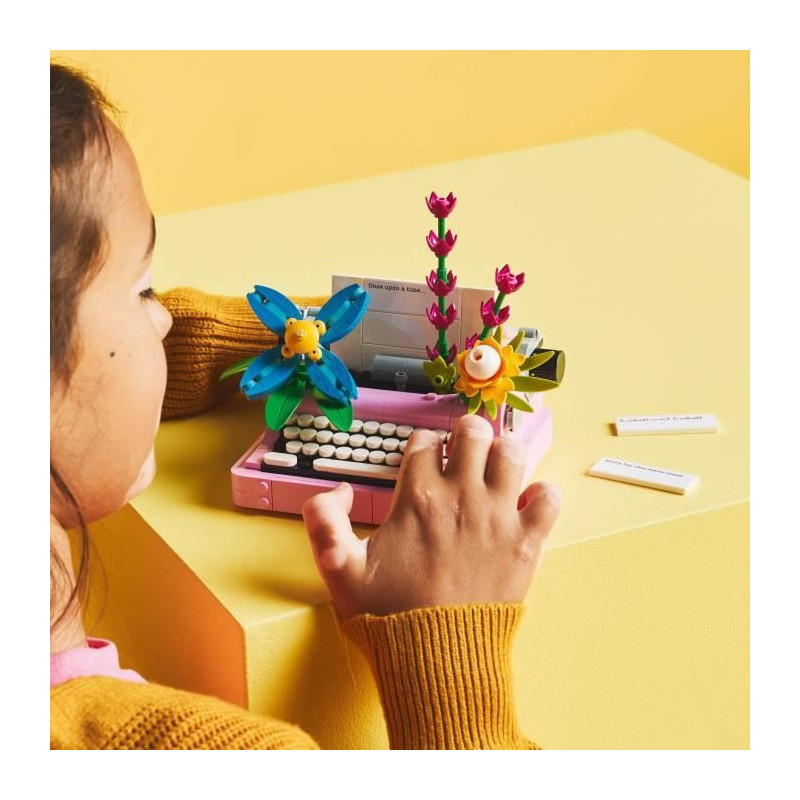LEGO Creator 31169 3-in-1 Flower Typewriter - Game for Girls Ages 8 an