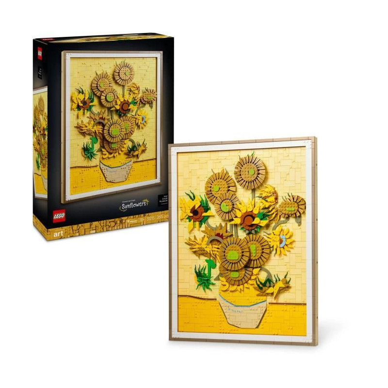 LEGO Art 31215 Vincent van Gogh – Sunflowers - Wall Art, Adult Const