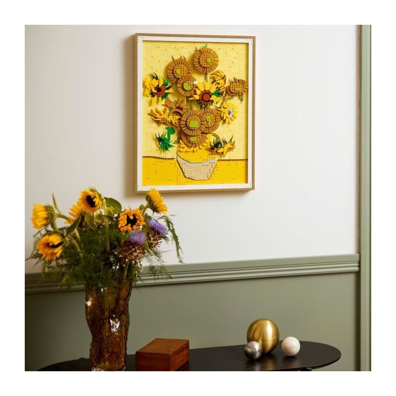 LEGO Art 31215 Vincent van Gogh – Sunflowers - Wall Art, Adult Const