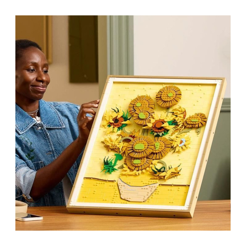 LEGO Art 31215 Vincent van Gogh – Sunflowers - Wall Art, Adult Const