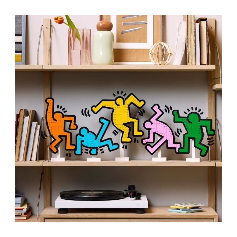 LEGO 31216 Art Keith Haring, Dancing Figures, Home Decor and Building
