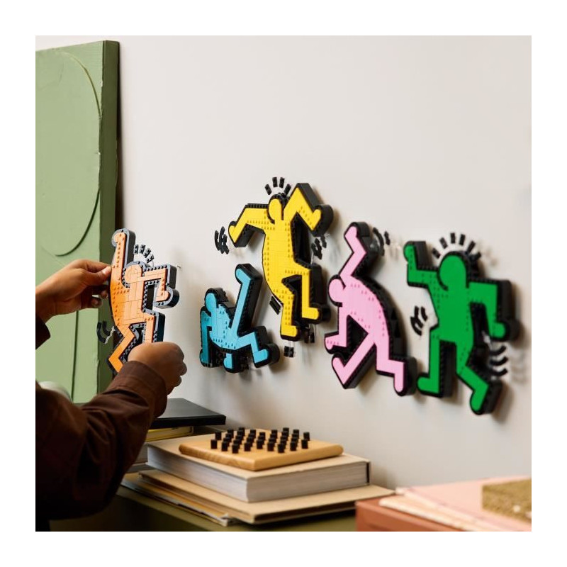 LEGO 31216 Art Keith Haring, Dancing Figures, Home Decor and Building