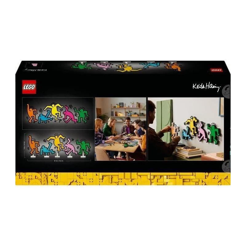 LEGO 31216 Art Keith Haring, Dancing Figures, Home Decor and Building