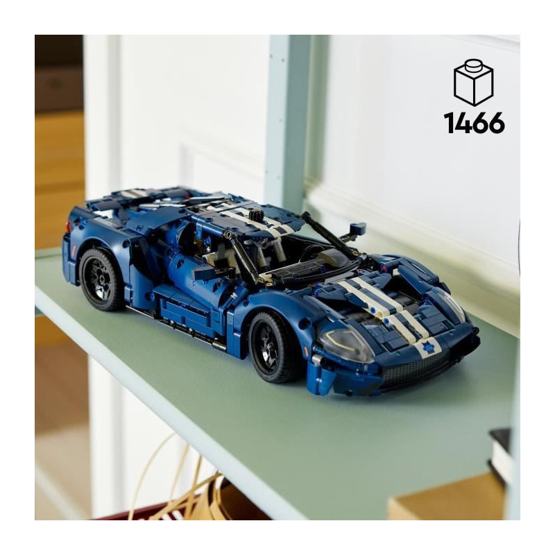 Lego Technic 42154 Ford GT 2022, car cover for adults, scale 1:12, adv