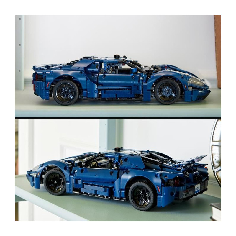Lego Technic 42154 Ford GT 2022, car cover for adults, scale 1:12, adv