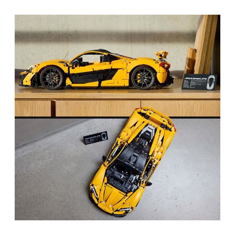 LEGO Technic 42172 McLaren P1 - Hypercar Model Kit for Adults with Veh