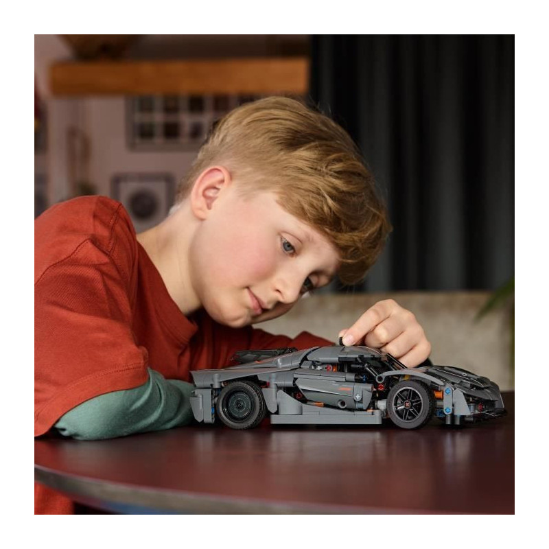 LEGO Technic 42173 Hypercar Koenigsegg Jesko Absolut gray - Building s