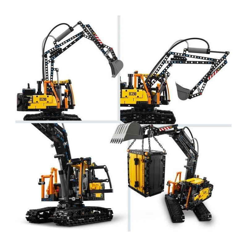 LEGO Technic 42175 Volvo FMX Truck & EC230 Electric Excavator - Vehicl