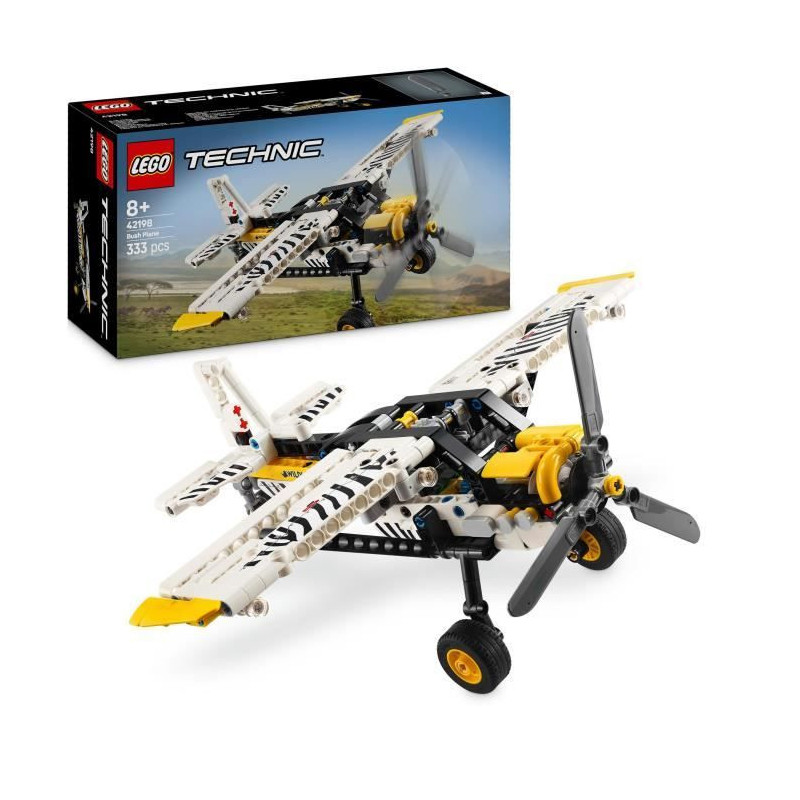 LEGO Technic 42198 Bush Plane - Building Set for Boys Ages 8 and Up