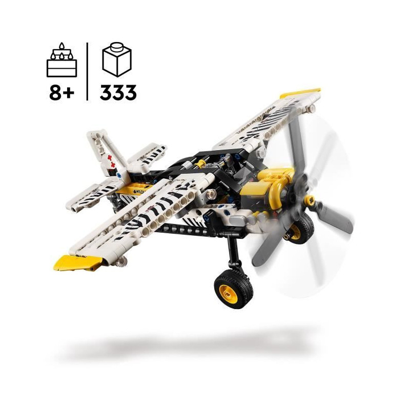 LEGO Technic 42198 Bush Plane - Building Set for Boys Ages 8 and Up