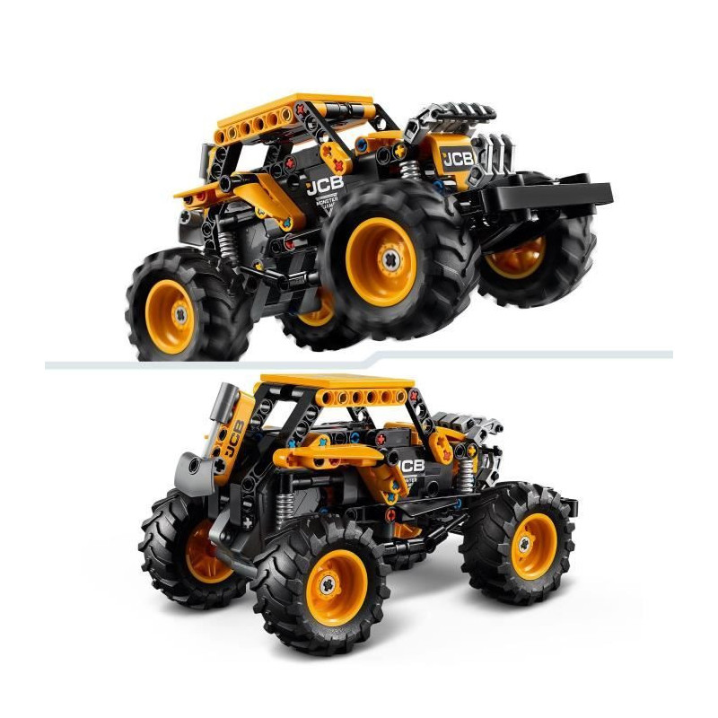 LEGO Technic 42199 Monster Jam DIGatron Pull-Back Truck Model for Boys
